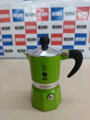 Cafetera 1 taza italiana Bialetti Rainbow
